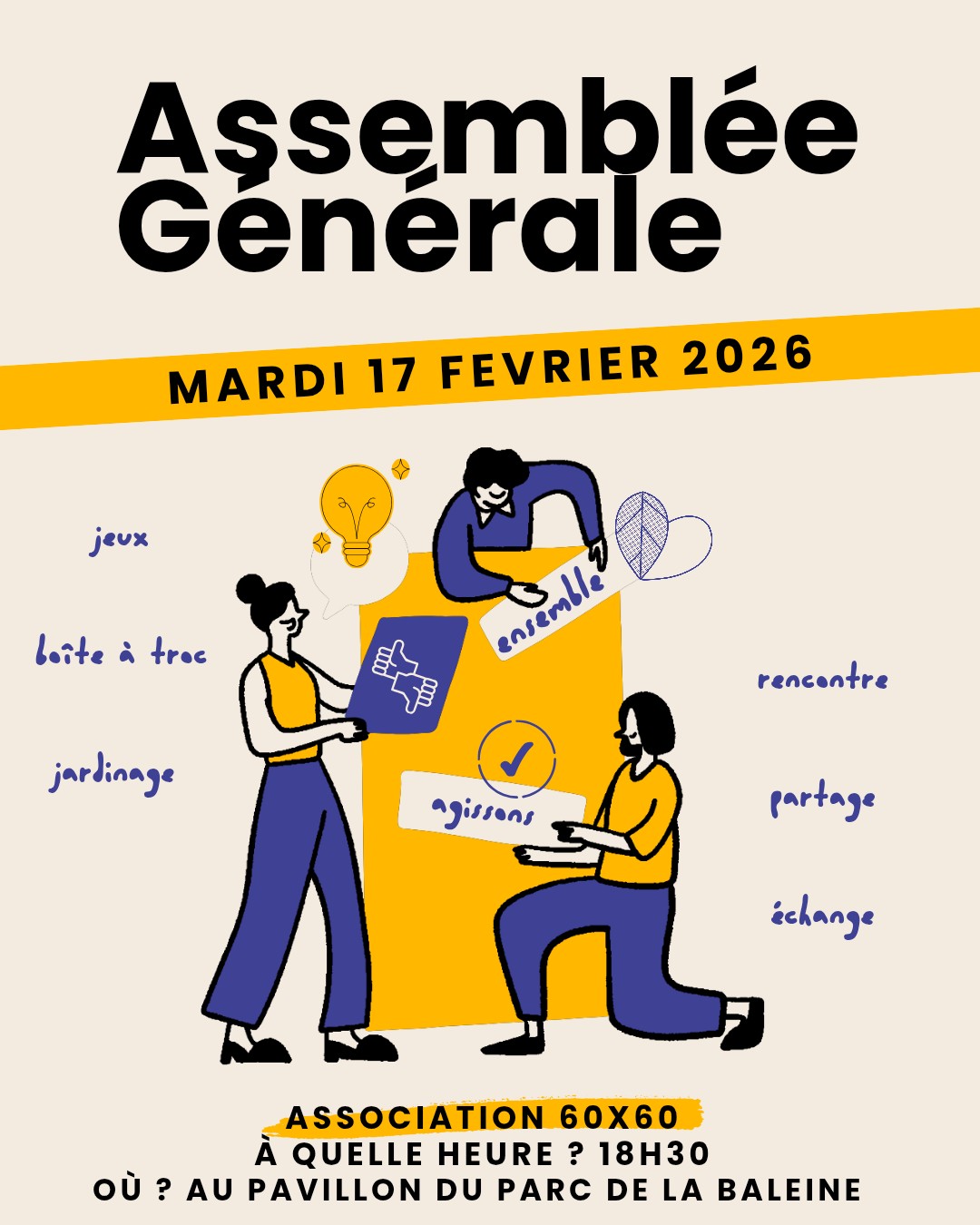 Affiche AG 60x60 2026